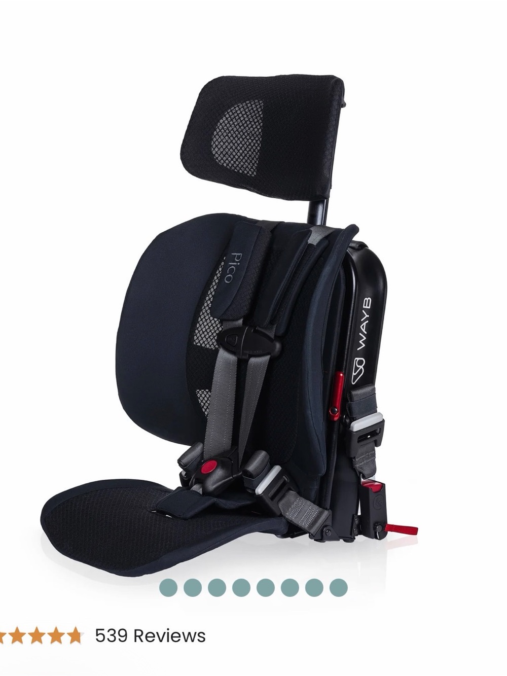 WAYB Pico™ Portable Car Seat & Bag